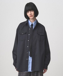 PINSTRIPE WESTERN SHIRT