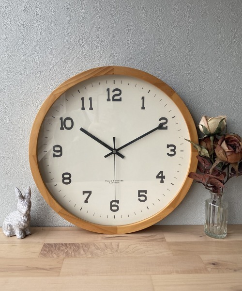 その他セレクト（ソノタセレクト）の「アイナ ウッドクロック ウォール XL（掛け時計・レディース・ブラウン・FREE）」の5枚目の写真