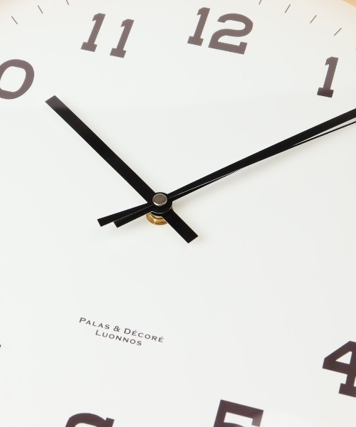 その他セレクト（ソノタセレクト）の「アイナ ウッドクロック ウォール XL（掛け時計・レディース・ブラウン・FREE）」の6枚目の写真