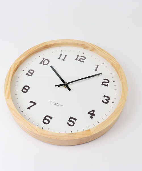 その他セレクト（ソノタセレクト）の「アイナ ウッドクロック ウォール XL（掛け時計・レディース・ブラウン・FREE）」の10枚目の写真