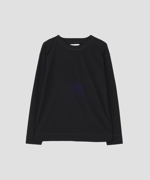 MHL.(エムエイチエル)の「SMOOTH COTTON JERSEY TOP(Tシャツ/カットソー・メンズ・ホワイト系その他6/ブラック/ホワイト・MEDIUM/LARGE)」の15枚目の写真