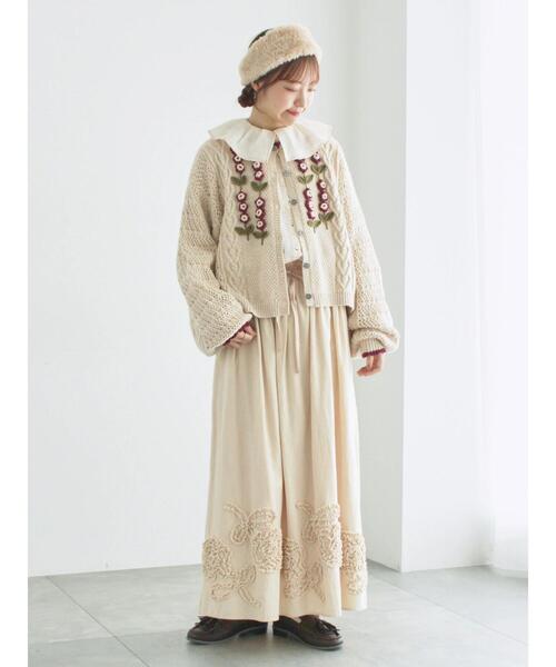 TSUHARU by Samansa Mos2（ツハルバイサマンサモスモス）の「フリル配色ステッチブラウス（シャツ/ブラウス・レディース・ブラック/キナリ/サックスブルー・F）」の6枚目の写真