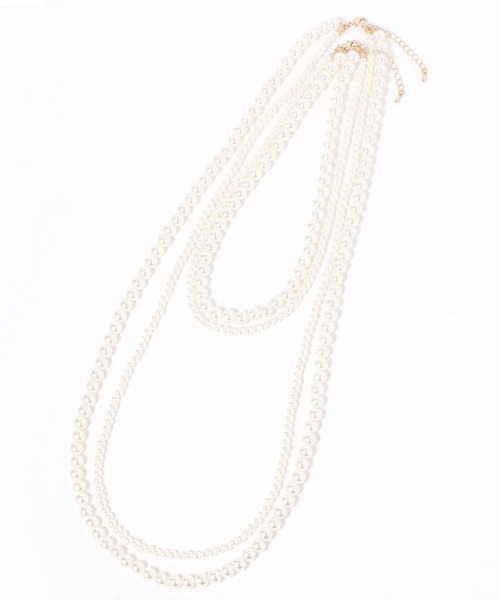 BAYFLOW（ベイフロー）の「マルチパールネックレス（ネックレス・レディース・その他1・FREE）」の2枚目の写真