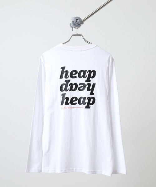 FUNALIVE(ファンアライブ)の「プリント ロングTシャツ Printed long sleeve T-shirt unisex(Tシャツ/カットソー・メンズ・サックスブルー/ネイビー/ブラック系2/ブラック系5/ブラック系4/ブラック系3/チャコール/キナリ/ホワイト系1/ホワイト系2/ホワイト系3/ブラック系1/オフホワイト/ヘザーグレー/オートミール/杢グレー/ブラック/ベージュ/ラベンダー/チャコールグレー・L/XL/M)」の4枚目の写真
