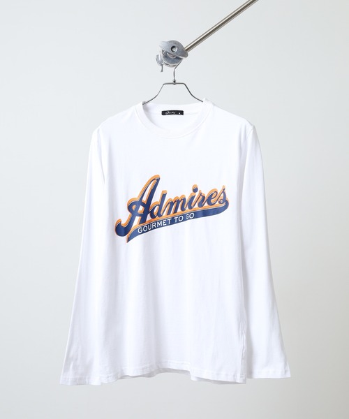 FUNALIVE(ファンアライブ)の「プリント ロングTシャツ Printed long sleeve T-shirt unisex(Tシャツ/カットソー・メンズ・サックスブルー/ネイビー/ブラック系2/ブラック系5/ブラック系4/ブラック系3/チャコール/キナリ/ホワイト系1/ホワイト系2/ホワイト系3/ブラック系1/オフホワイト/ヘザーグレー/オートミール/杢グレー/ブラック/ベージュ/ラベンダー/チャコールグレー・L/XL/M)」の5枚目の写真