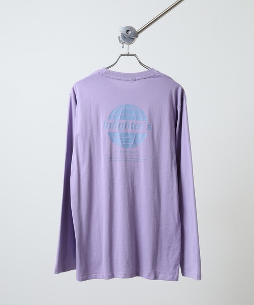 FUNALIVE(ファンアライブ)の「プリント ロングTシャツ Printed long sleeve T-shirt unisex(Tシャツ/カットソー・メンズ・サックスブルー/ネイビー/ブラック系2/ブラック系5/ブラック系4/ブラック系3/チャコール/キナリ/ホワイト系1/ホワイト系2/ホワイト系3/ブラック系1/オフホワイト/ヘザーグレー/オートミール/杢グレー/ブラック/ベージュ/ラベンダー/チャコールグレー・L/XL/M)」の20枚目の写真