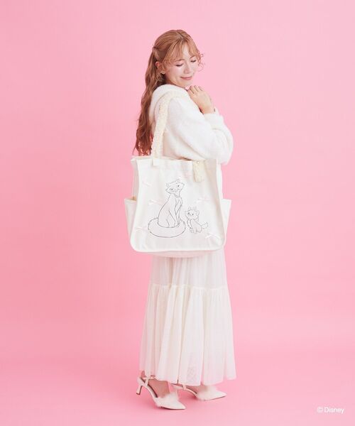ディズニー、バイナルメーション（アナ、マリー） Disney マリー/トートバック（トートバッグ）｜Disney（ディズニー）の