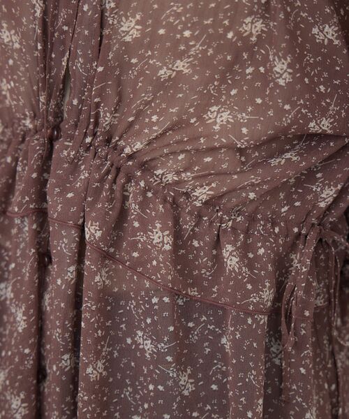 RETRO GIRL（レトロガール）の「花柄シフォンチュニックOP（チュニック・レディース・ブラック/キャメル・FREE）」の22枚目の写真