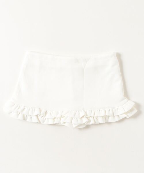 .KOM(ドットコム)の「A'GEM/9 × .kom 『.KOM/ドットケーオーエム』ショート丈フリルスウェットパンツ(その他パンツ・レディース・ブラック/グレー/オフホワイト・S/M)」の15枚目の写真