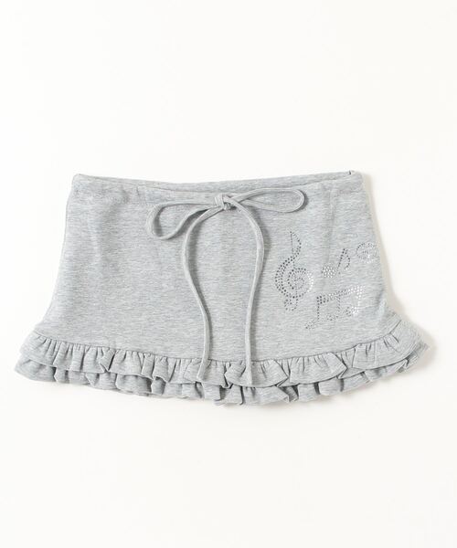 .KOM(ドットコム)の「A'GEM/9 × .kom 『.KOM/ドットケーオーエム』ショート丈フリルスウェットパンツ(その他パンツ・レディース・ブラック/グレー/オフホワイト・S/M)」の16枚目の写真