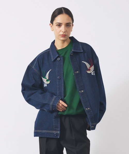 YOIDORE / ヨイドレ】Tibetan Denim Jacket / チベタン デニム