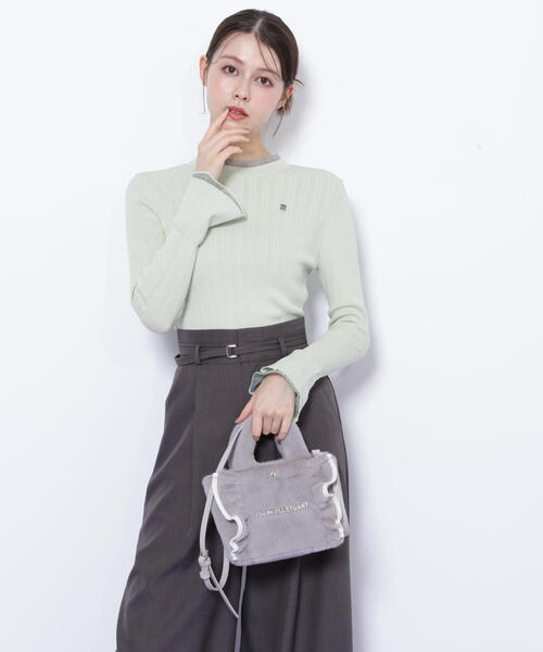 フリルトートミニ＞フェイクファー（トートバッグ）｜JILL by