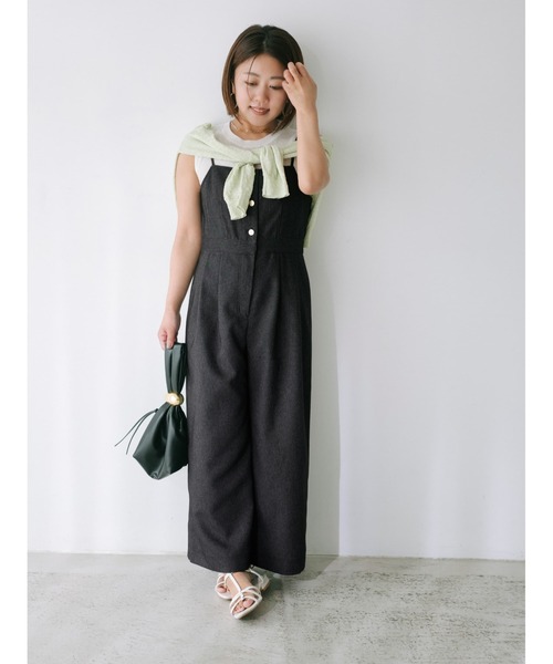 COHINA】ハイウエストセンターコバサロペットパンツ 美品【COHINA