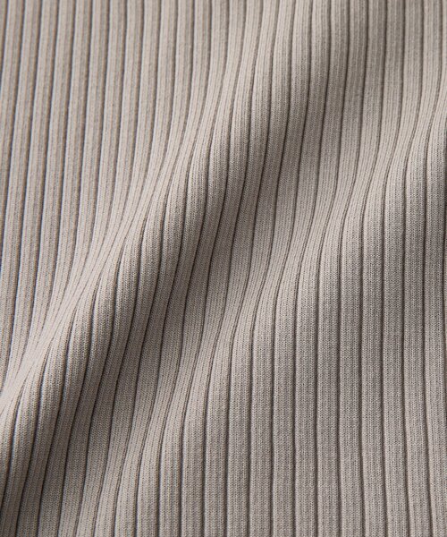 RIVE DROITE（リヴドロワ）の「【全骨格細見え】NEW2WAYロングリブワンピース（ワンピース・レディース・ブラック/ブラウン/グレイッシュベージュ・40/FREE/36）」の6枚目の写真