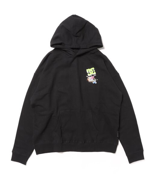 DC(ディーシー)の「DC/ディーシー 25 KD CLASH DECK PH キッズ プルオーバー パーカー YPO254512(パーカー・キッズ・ブラック/ライトグレー・140cm/160cm/150cm/130cm/120cm)」の12枚目の写真