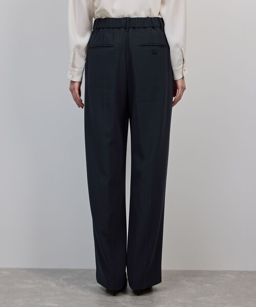 ROPE'(ロペ)の「トリアセダブルクロス ストレートワイドパンツ/イージーケア・セットアップ対応・25AW(その他パンツ・レディース・ネイビー・38/36/40)」の8枚目の写真