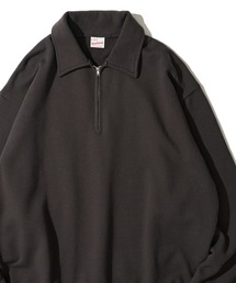 Healthknit(wXjbg)́yHealthknitzClassic Sweat Half Zip@ L/S / ݕtn[tWbvXEFbg(XEFbg)