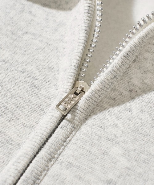 Healthknit(ヘルスニット)の「【Healthknit】Classic Sweat Half Zip L/S / 襟付きハーフジップスウェット(スウェット・メンズ・グレー/チャコールグレー/サンドベージュ/ネイビー/マルーン・MEDIUM/LARGE/X-LARGE)」の17枚目の写真