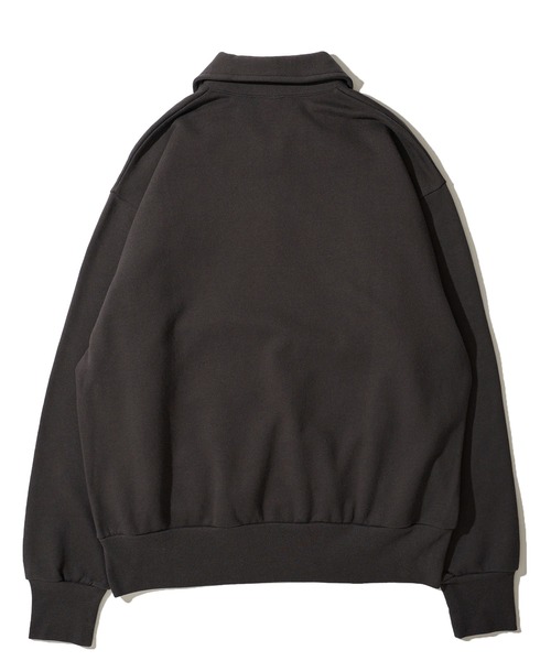 セール】【Healthknit】Classic Sweat Half Zip L/S / 襟付きハーフ