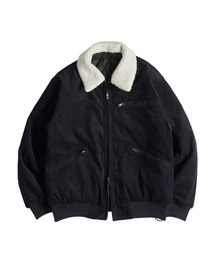 WISH FOR EVER(EBbVtH[Go[)DRAW CODE DOUBLE ZIP 2WAY CORDUROY BLOUSON / h[R[h_uWbvQWAYR[fCu](u])