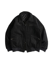 WISH FOR EVER(EBbVtH[Go[)DRAW CODE DOUBLE ZIP 2WAY CORDUROY BLOUSON / h[R[h_uWbvQWAYR[fCu](u])
