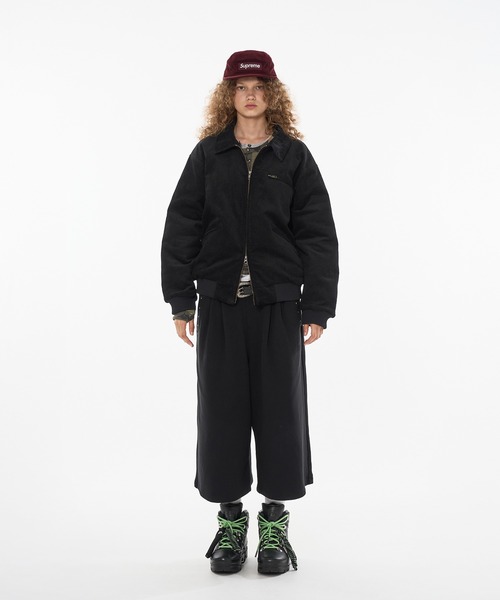 ジプソフィア　Gypsohila 2Way Blousonコーデュロイ　黒 2Way Blouson | gypsohila