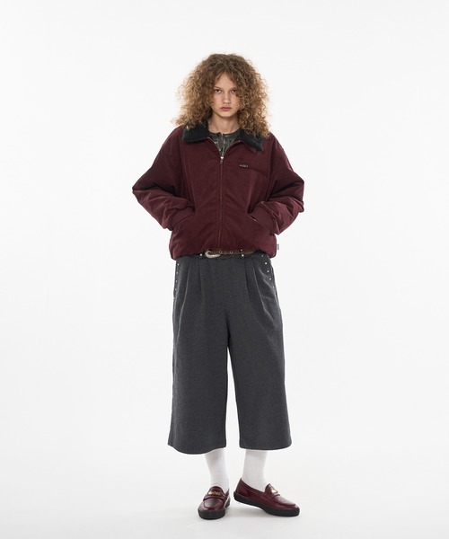 セール】DRAW CODE DOUBLE ZIP 2WAY CORDUROY BLOUSON / ドローコード