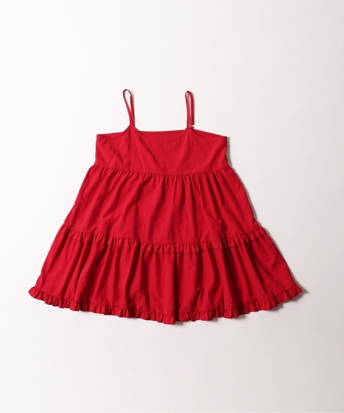 WC（ダブル シー）の「《秋冬新作★》ミニティアードフリルワンピース（ワンピース・レディース・ドット/レッド/ホワイト/ブラック・FREE）」の20枚目の写真