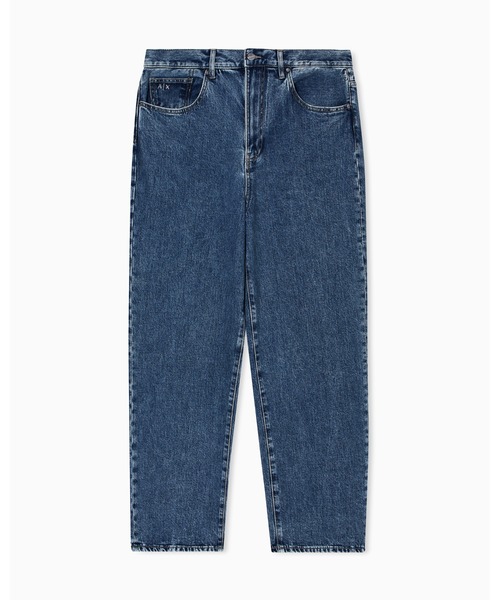 ARMANI EXCHANGE（アルマーニエクスチェンジ）の「【A|X アルマーニ エクスチェンジ】ブルーウォッシュデニムパンツ_J72 LOOSE（デニムパンツ・メンズ・インディゴブルー・33inch/36inch/34inch/32inch/31inch/30inch/29inch/28inch）」の5枚目の写真
