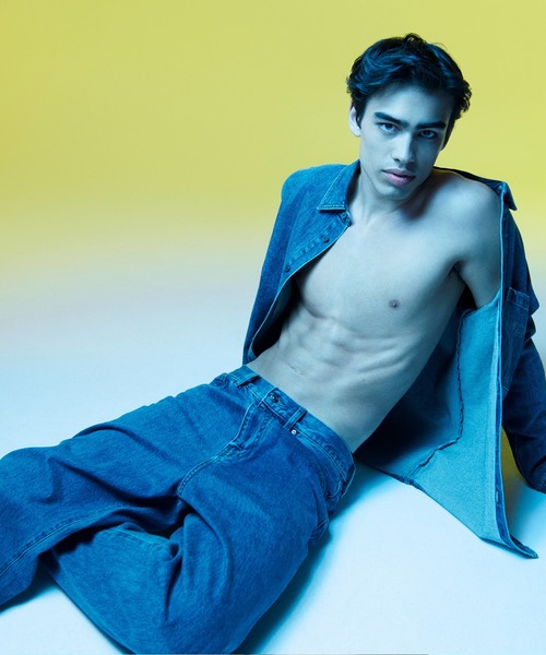 ARMANI EXCHANGE（アルマーニエクスチェンジ）の「【A|X アルマーニ エクスチェンジ】ブルーウォッシュデニムパンツ_J72 LOOSE（デニムパンツ・メンズ・インディゴブルー・33inch/36inch/34inch/32inch/31inch/30inch/29inch/28inch）」の7枚目の写真