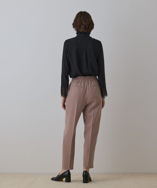 GRACE CONTINENTAL(グレースコンチネンタル)の「ハイウエストテーパードパンツ(その他パンツ・レディース・ピンク/ブラック・38/36)」の16枚目の写真