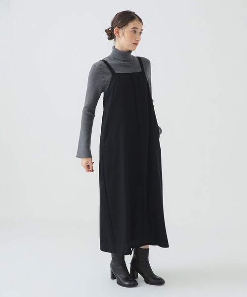 B:MING by BEAMS（ビーミングバイビームス）の「ウールライク ジャンパースカート（ジャンパースカート・レディース・ブラウン/グレー/ブラック・SMALL/MEDIUM）」の17枚目の写真