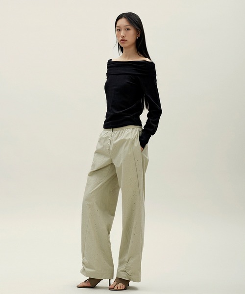 anggae（アンゲ）の「anggae/アンゲ OFF SHOULDER PULLOVER オフ