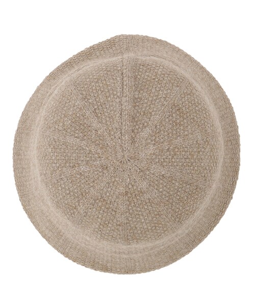 ITS'DEMO（イッツデモ）の「ウールライクニットバケットハット（ハット・レディース・グレー/ブラック/ベージュ・00）」の4枚目の写真