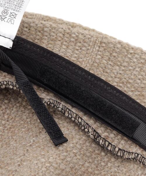 ITS'DEMO（イッツデモ）の「ウールライクニットバケットハット（ハット・レディース・グレー/ブラック/ベージュ・00）」の10枚目の写真