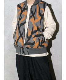 made in standard （メイドインスタンダード）の「【MADE IN STANDARD】PRINTED MA-1 VEST REVERSIBLE/リバーシブル【WEB限定】（ブルゾン）」