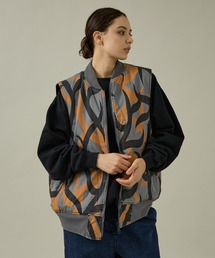 made in standard （メイドインスタンダード）の「【MADE IN STANDARD】PRINTED MA-1 VEST REVERSIBLE/リバーシブル【WEB限定】（ブルゾン）」