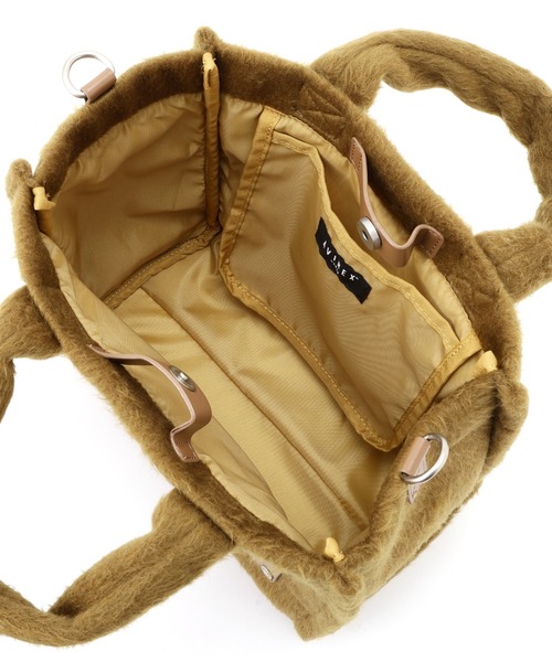 AVIREX(アヴィレックス)の「《直営店限定》SHAGGY BAG(トートバッグ・レディース・マスタード/ブラック・F)」の19枚目の写真