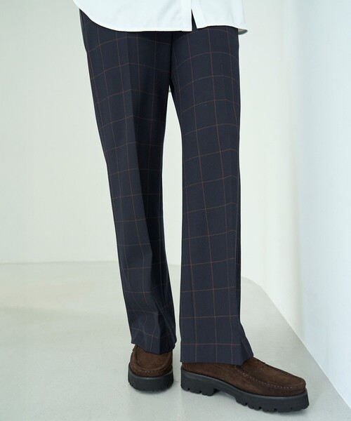 UNFILO(アンフィーロ)の「【ウエストゴム/14サイズ展開】beauty warm pants ワイド(その他パンツ・レディース・ブラック系1/ネイビー系1/ライトグレー系/ホワイト系/グレー系/ライトグリーン系/ブラック系・X-LARGE/XXXL/XX-LARGE)」の12枚目の写真