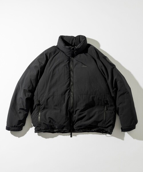 NANGA ノーカラーダウンジャケット M 黒 NANGA/ナンガ SP DOWN JKT/別注 ダウンジャケット(ダウン