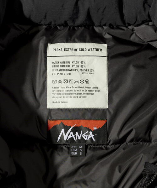 NANGA(ナンガ)の「NANGA/ナンガ SP DOWN JKT/別注 ダウンジャケット(ダウンジャケット/コート・メンズ・ブラウン/ブラック/オリーブ/グレー・SMALL/MEDIUM/LARGE/X-LARGE)」の6枚目の写真