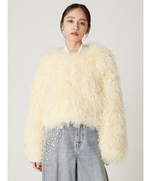 ECOPELショートファーコート（ブルゾン）｜FRAY I.D（フレイアイディー