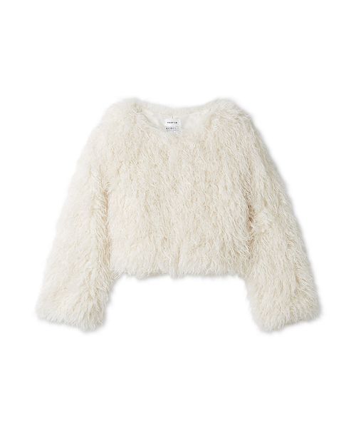 ECOPELショートファーコート（ブルゾン）｜FRAY I.D（フレイアイディー