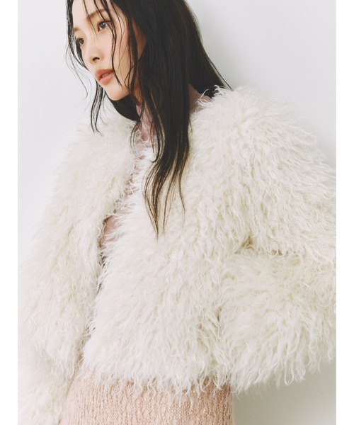 セール】ECOPELショートファーコート（ブルゾン）｜FRAY I.D（フレイ