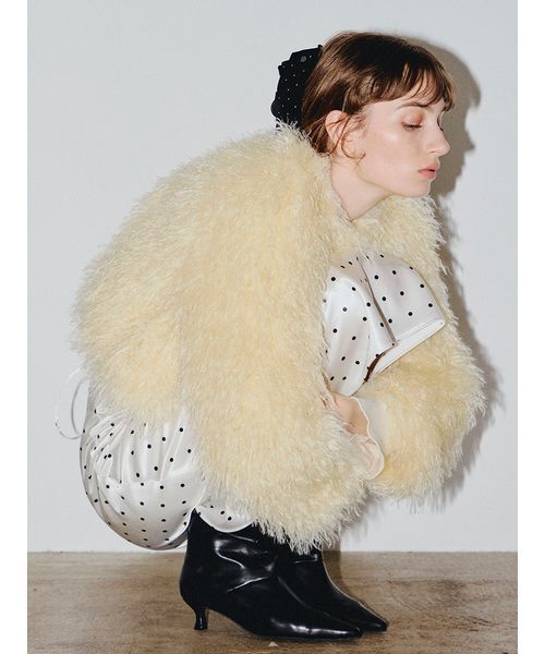 ECOPELショートファーコート（ブルゾン）｜FRAY I.D（フレイアイディー