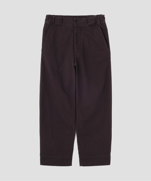 MHL.（エムエイチエル）の「ORGANIC COTTON SATEEN（その他パンツ・メンズ・チャコール・LARGE/MEDIUM/SMALL）」の7枚目の写真