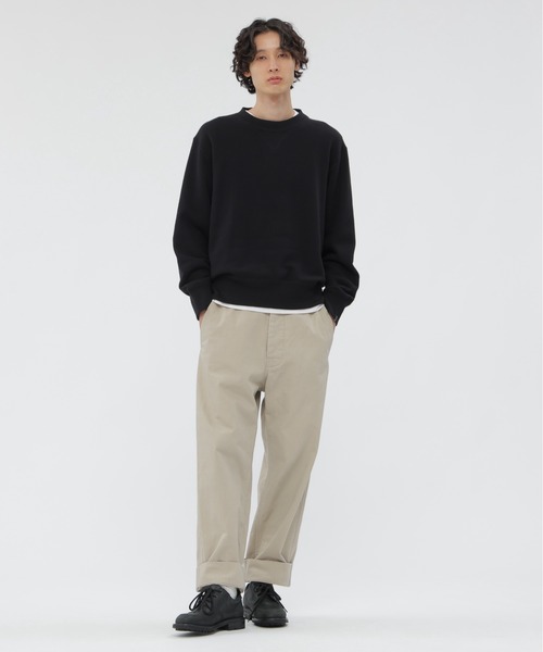 MHL.（エムエイチエル）の「ORGANIC COTTON SATEEN（その他パンツ・メンズ・チャコール・LARGE/MEDIUM/SMALL）」の6枚目の写真