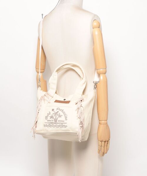 Kahiko（カヒコ）の「【Kahiko】ヘレビーチWAYバッグ（ショルダーバッグ・レディース・ホワイト/ベージュ・FREE）」の7枚目の写真