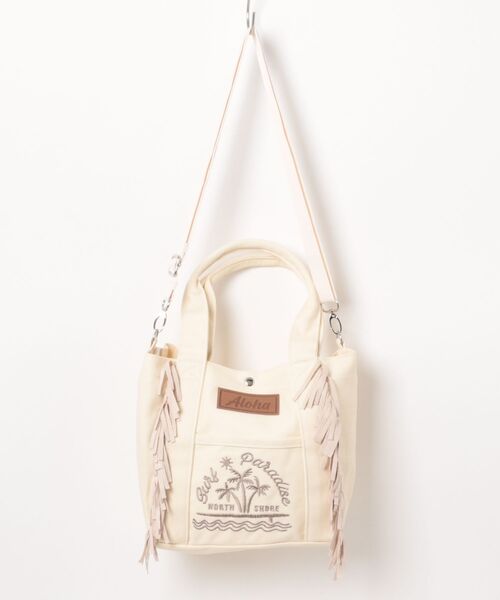 Kahiko（カヒコ）の「【Kahiko】ヘレビーチWAYバッグ（ショルダーバッグ・レディース・ホワイト/ベージュ・FREE）」の3枚目の写真