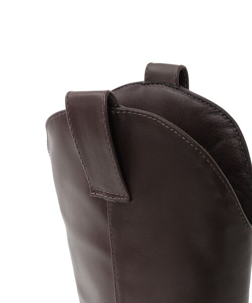 Green　Parks（グリーンパークス）の「ETS.ウエスタンブーツ（ブーツ・レディース・ブラウン・L/M/S）」の10枚目の写真